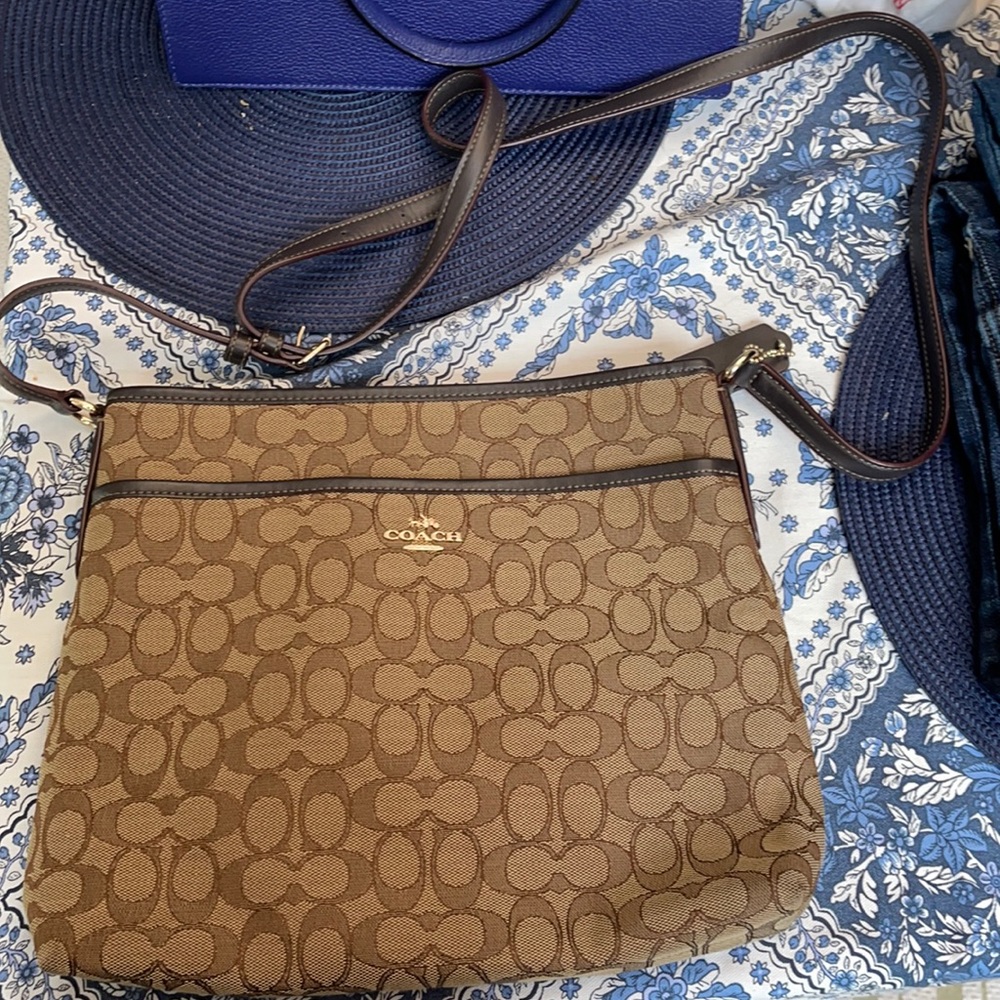 Brown Coach Crossbody
